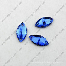 Horse Eyes Shape Sew on Glass Stone for Bride Dress Crystal Ab Dz-3066